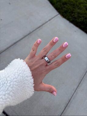 Oura ring heritage silver gen 3 size 8